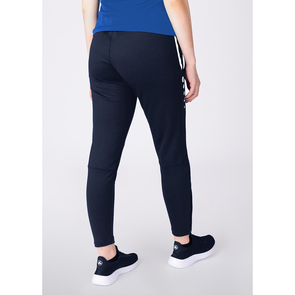 PANTALONES DE ENTRENAMIENTO JAKO ALLROUND, MARINO MUJER. 