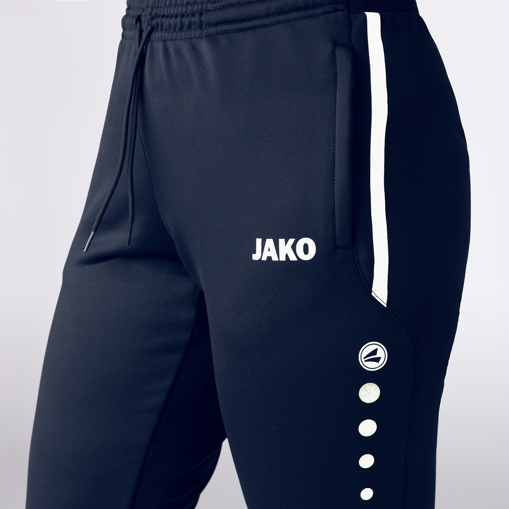 PANTALONES DE ENTRENAMIENTO JAKO ALLROUND, MARINO MUJER. 