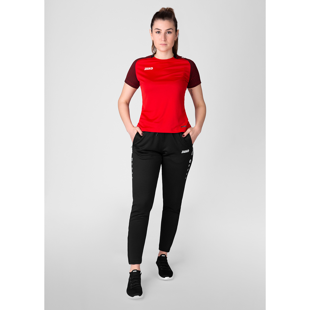 PANTALONES DE ENTRENAMIENTO JAKO ALLROUND, NEGRO MUJER. 