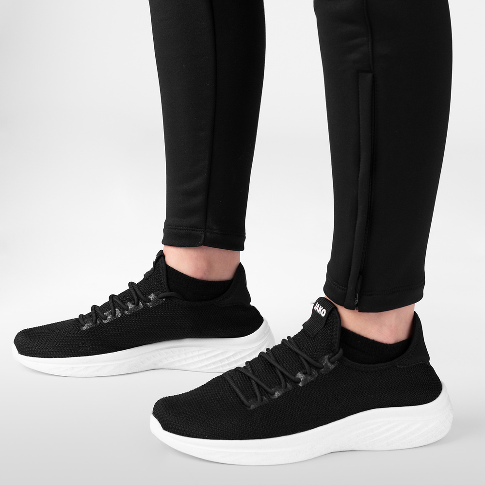 PANTALONES DE ENTRENAMIENTO JAKO ALLROUND, NEGRO MUJER. 