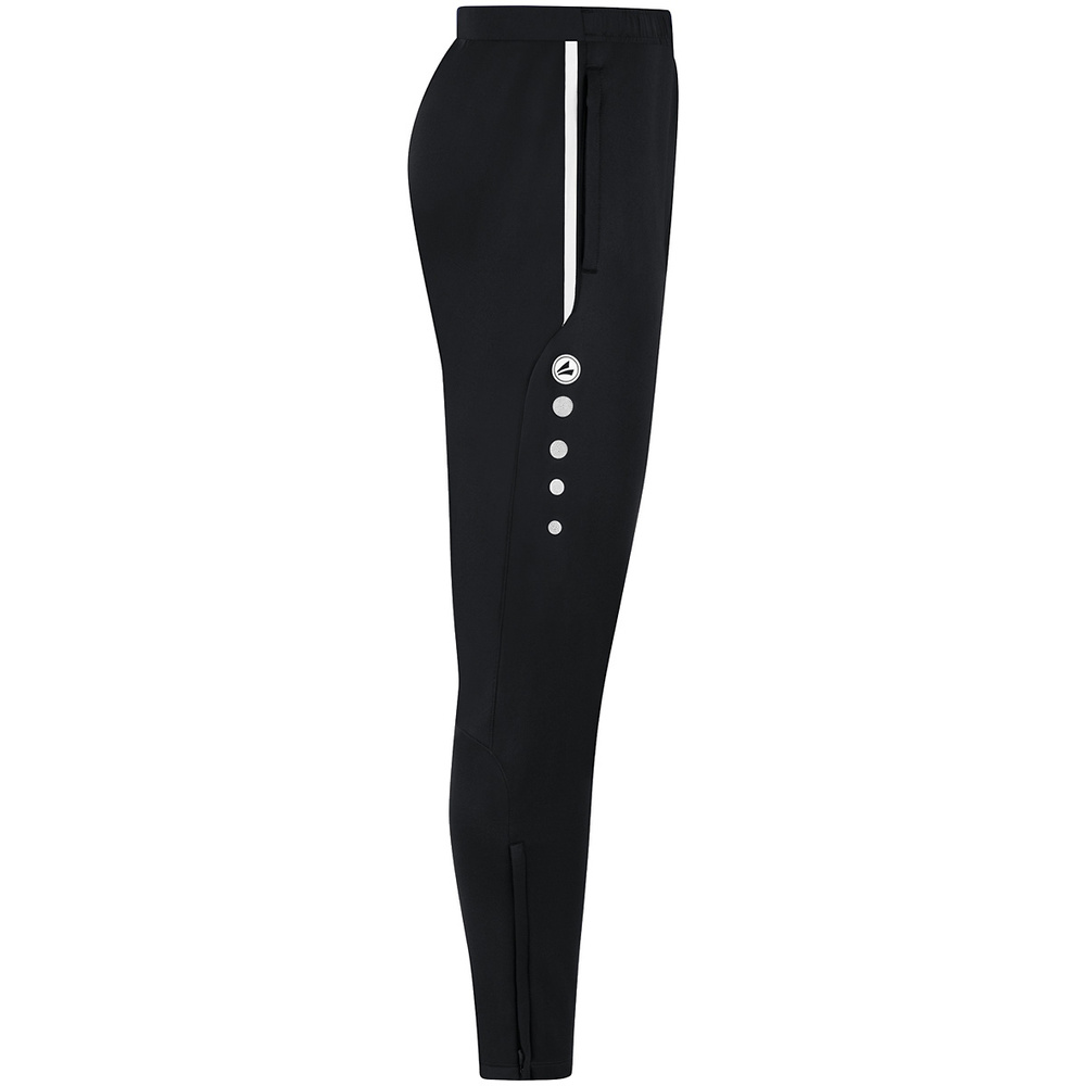 PANTALONES DE ENTRENAMIENTO JAKO ALLROUND, NEGRO NIÑO. 