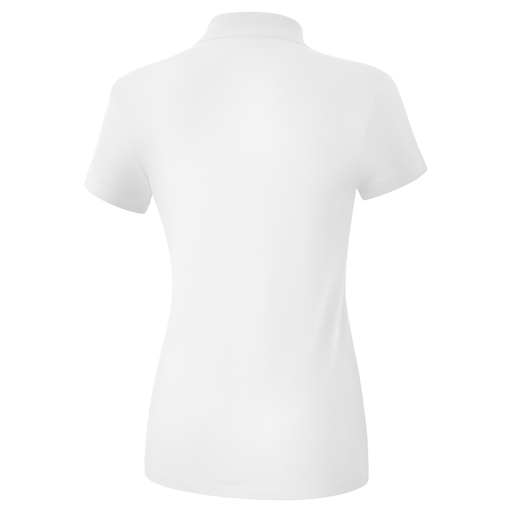 POLO ERIMA TEAMSPORTS, BLANCO MUJER. 