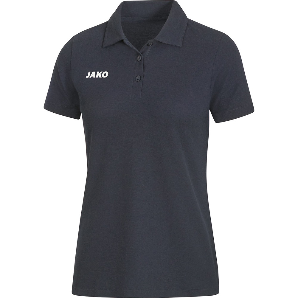 POLO JAKO BASE, ANTHRACITE WOMEN. 