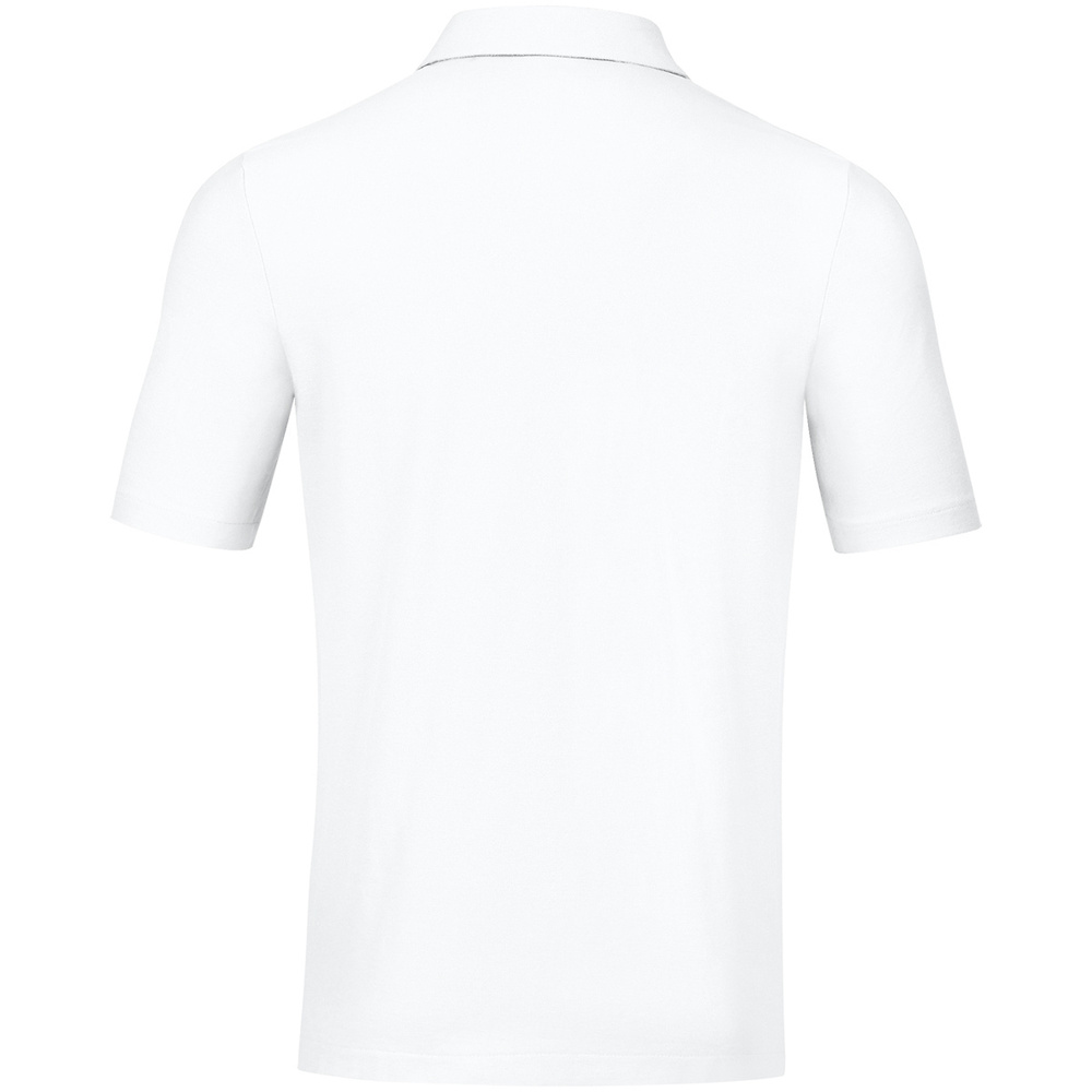 POLO JAKO BASE, BLANCO HOMBRE. 