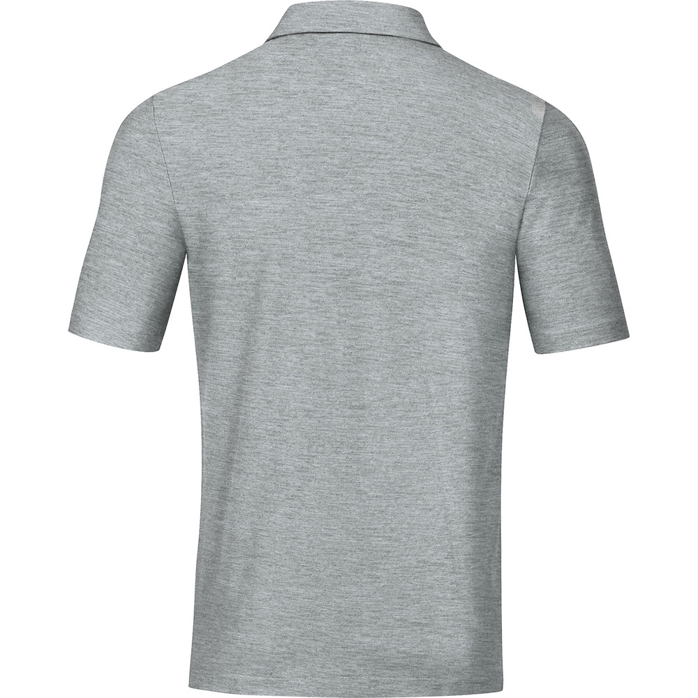 POLO JAKO BASE, GRIS MELANGE HOMBRE. 