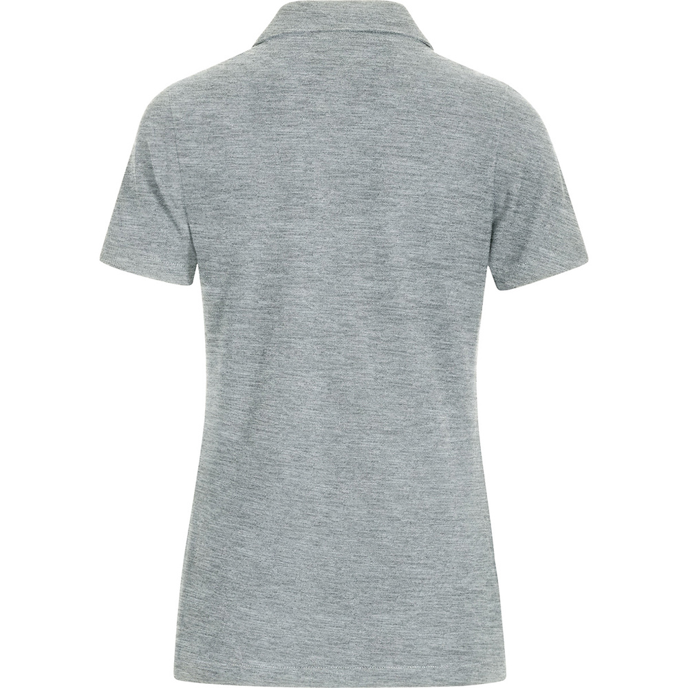 POLO JAKO BASE, GRIS MELANGE MUJER. 