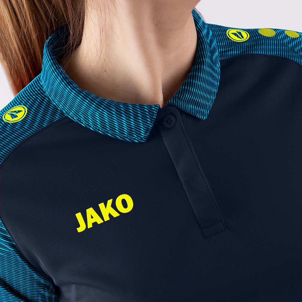 POLO JAKO PERFORMANCE, MARINO-AZUL JAKO MUJER. 