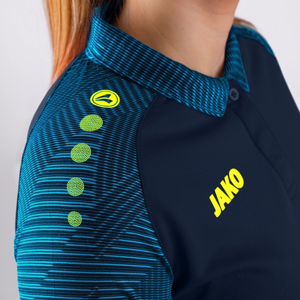 POLO JAKO PERFORMANCE, MARINO-AZUL JAKO MUJER. 