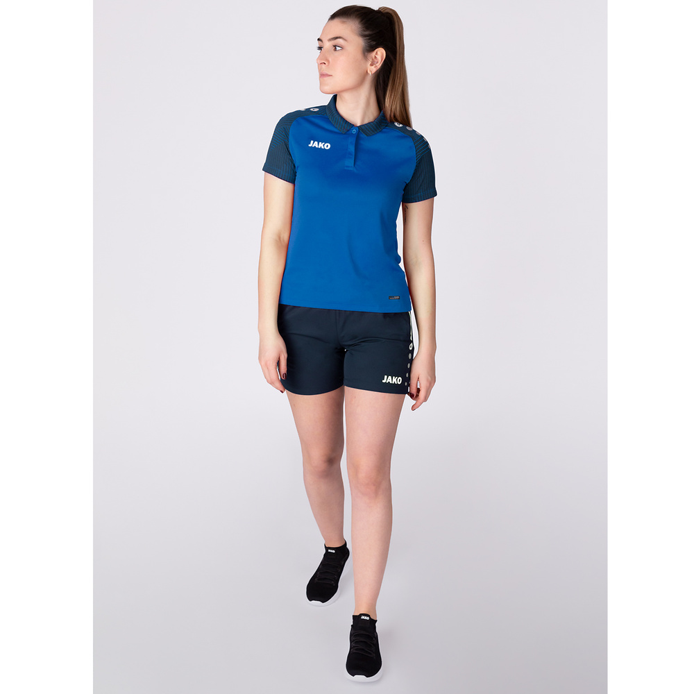 POLO JAKO PERFORMANCE, ROYAL-SEABLUE WOMEN. 