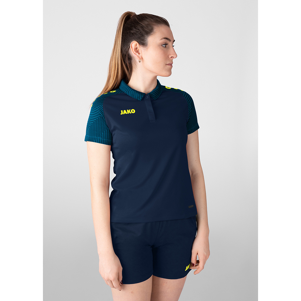 POLO JAKO PERFORMANCE, SEABLUE-JAKO BLUE WOMEN. 