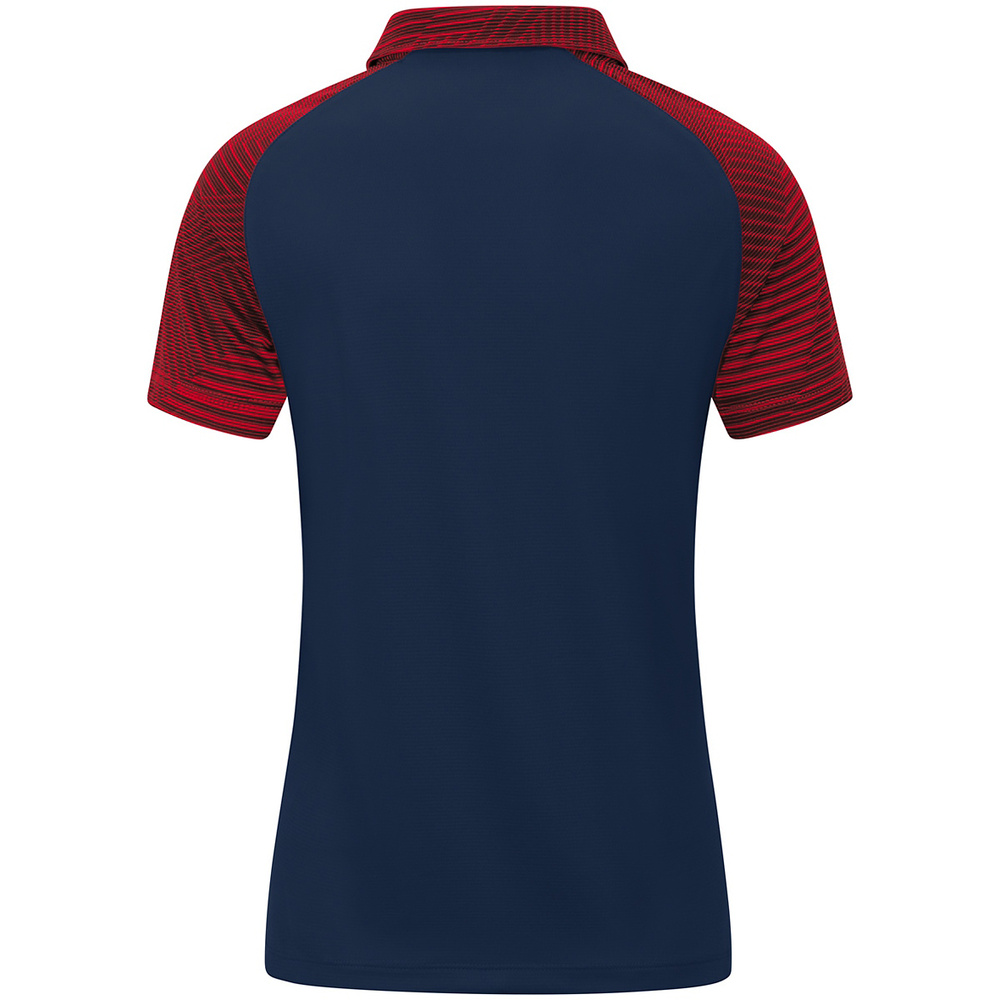 POLO JAKO PERFORMANCE, SEABLUE-RED WOMEN. 