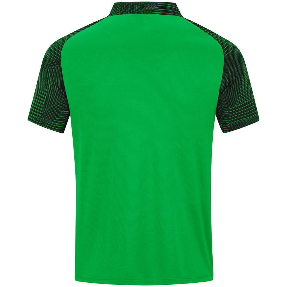 POLO JAKO PERFORMANCE, SOFT GREEN-BLACK KIDS. 