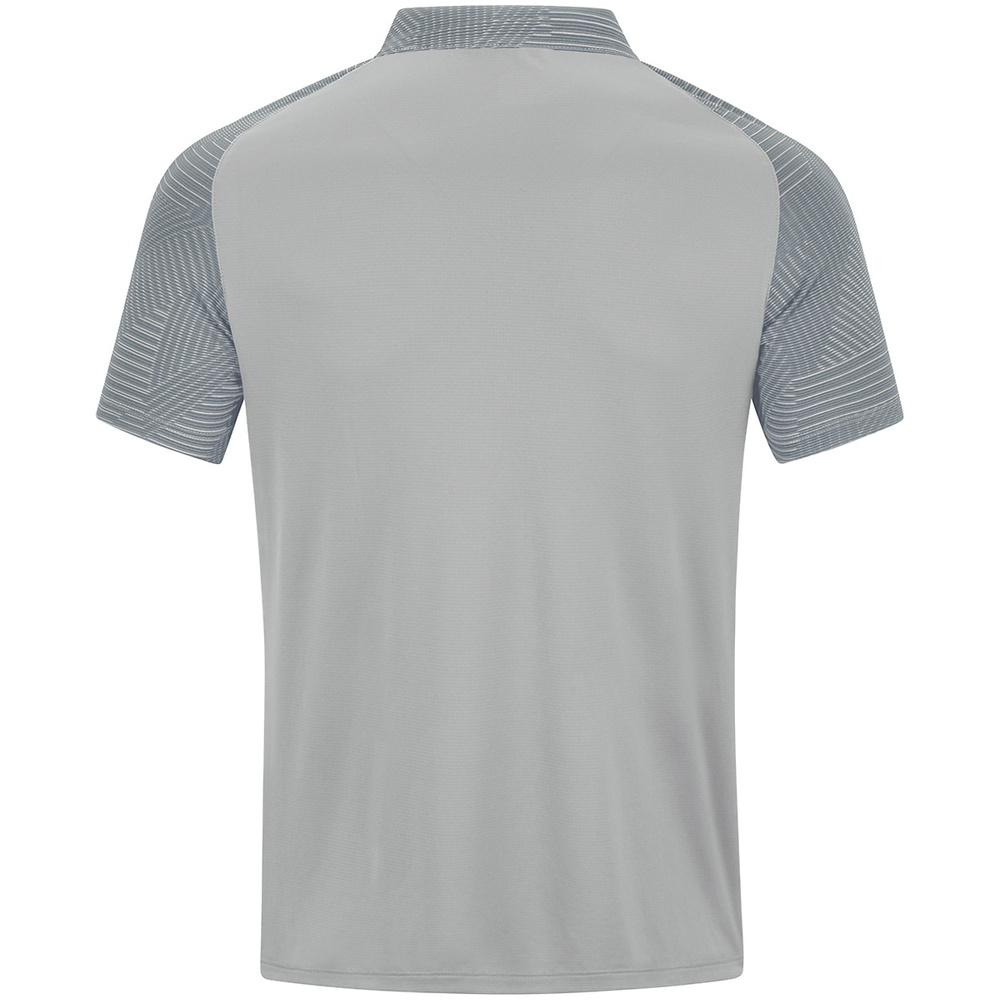 POLO JAKO PERFORMANCE, SOFT GREY-STONEE GREY MEN. 