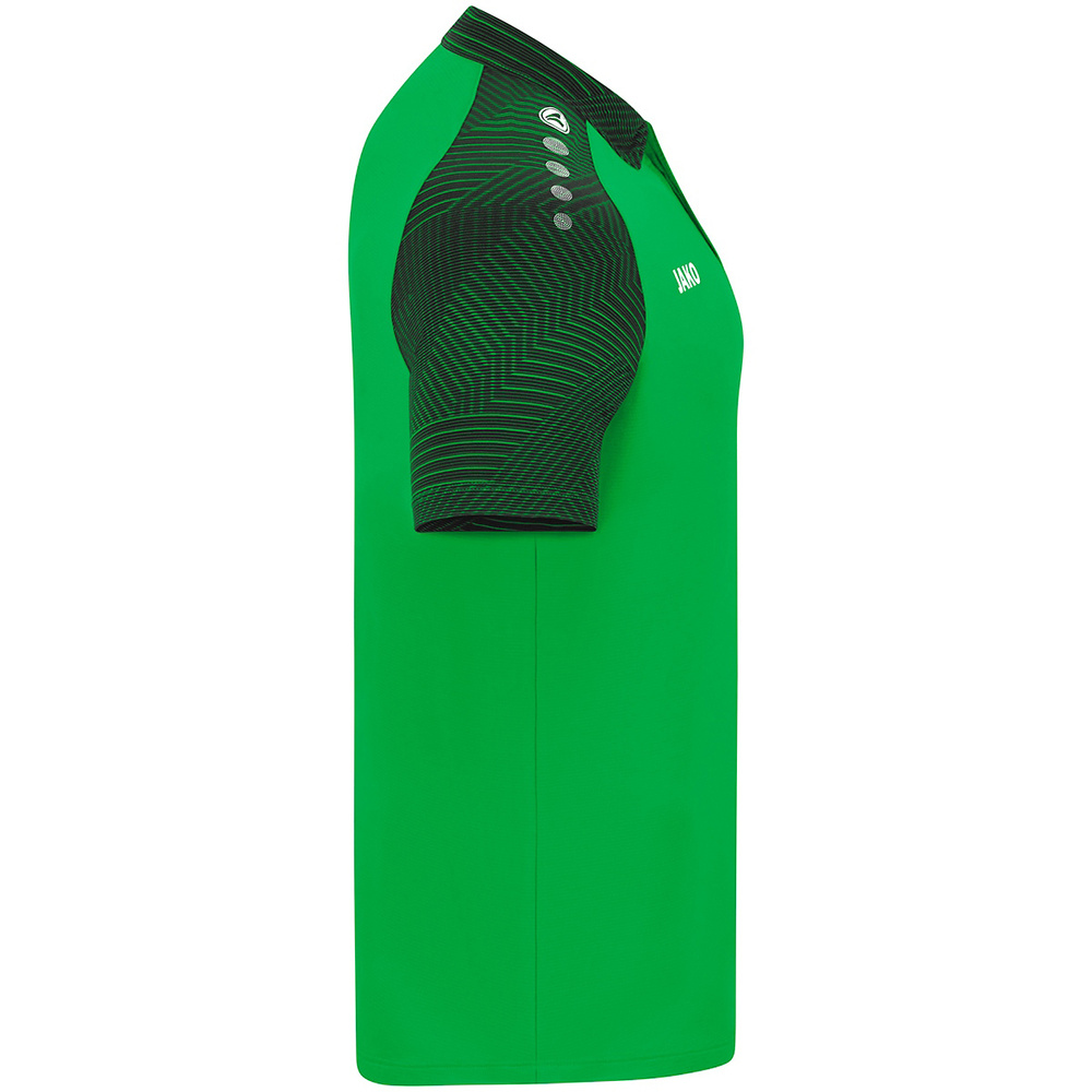 POLO JAKO PERFORMANCE, VERDE-NEGRO HOMBRE. 