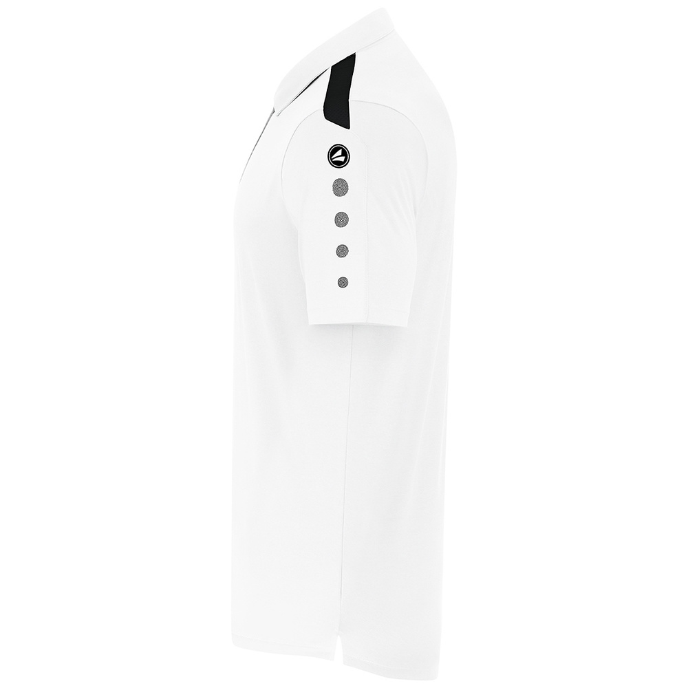 POLO JAKO POWER, BLANCO-NEGRO HOMBRE. 