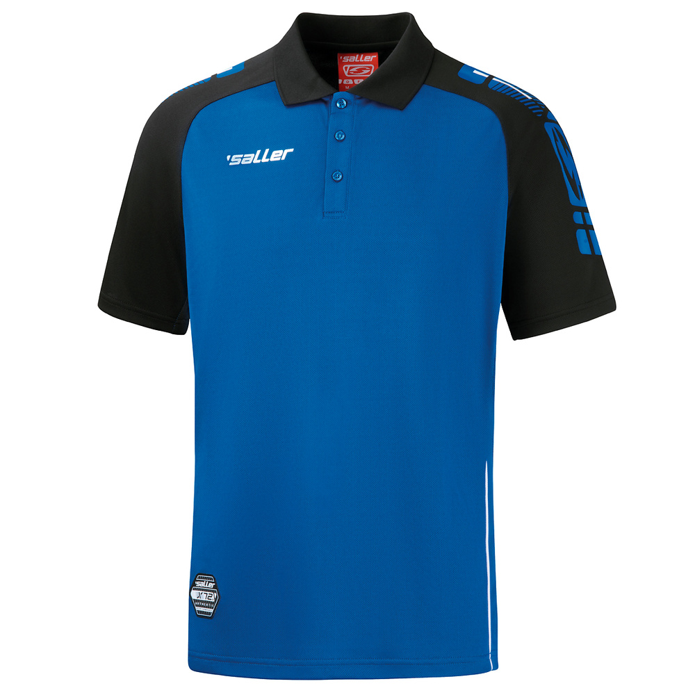 POLO SALLERX.72, ROYAL-NEGRO-BLANCO UNISEX. 