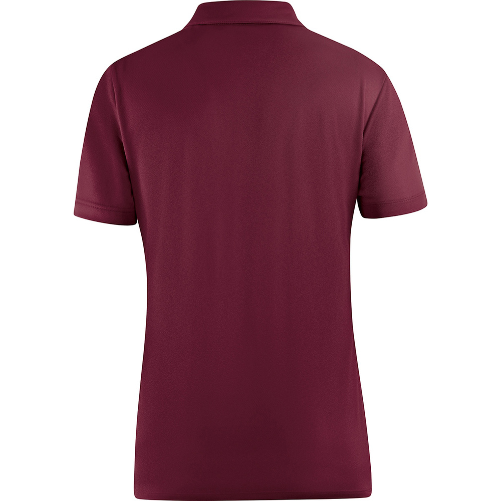 POLO SHIRT JAKO CLASSICO, MAROON WOMEN. 