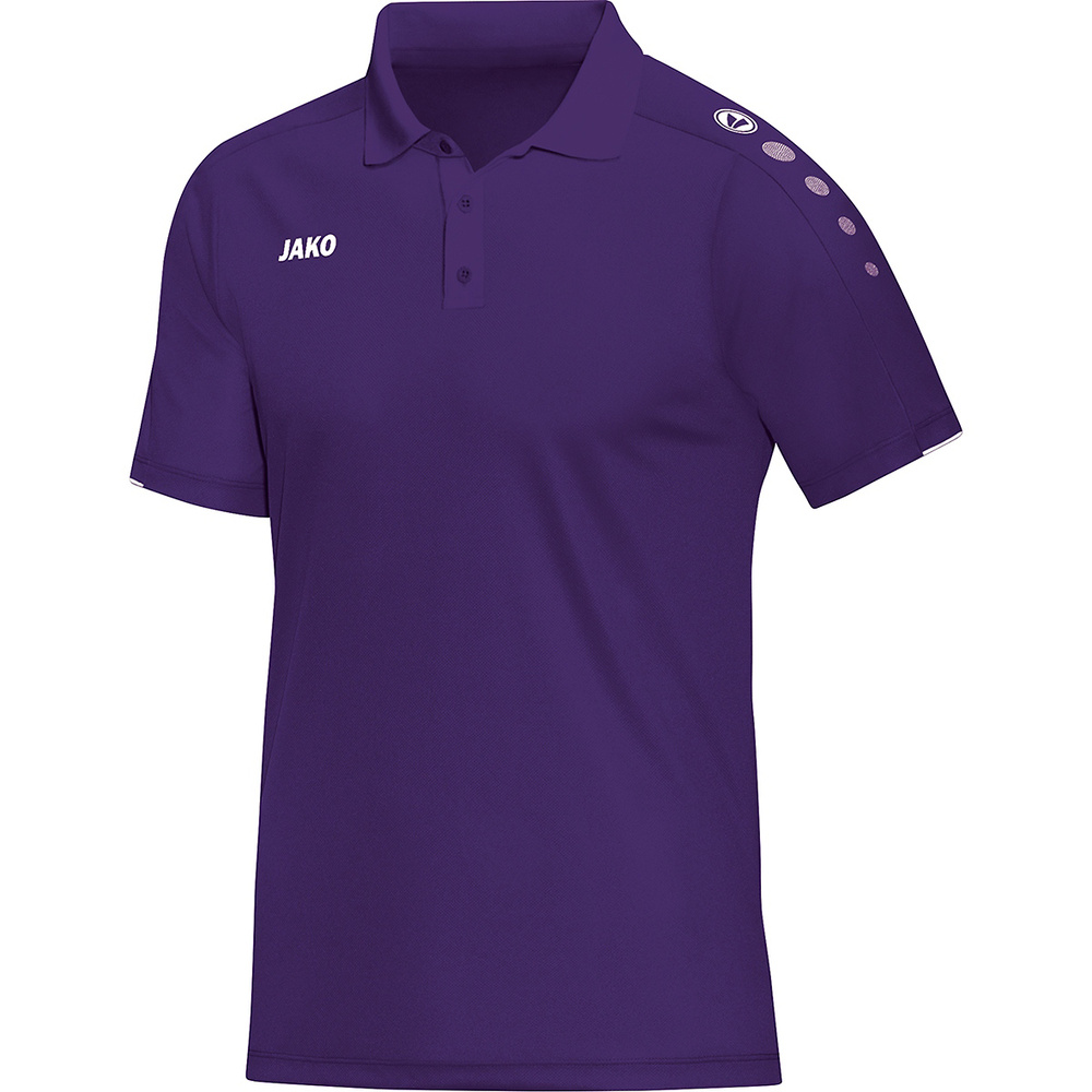 POLO SHIRT JAKO CLASSICO, PURPLE KIDS. 