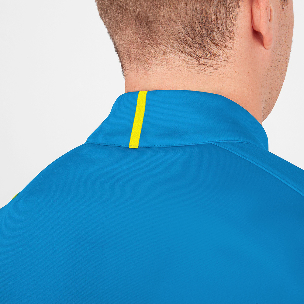 POLYESTER JACKET JAKO CHALLENGE, JAKO BLUE-NEON YELLOW KIDS. 