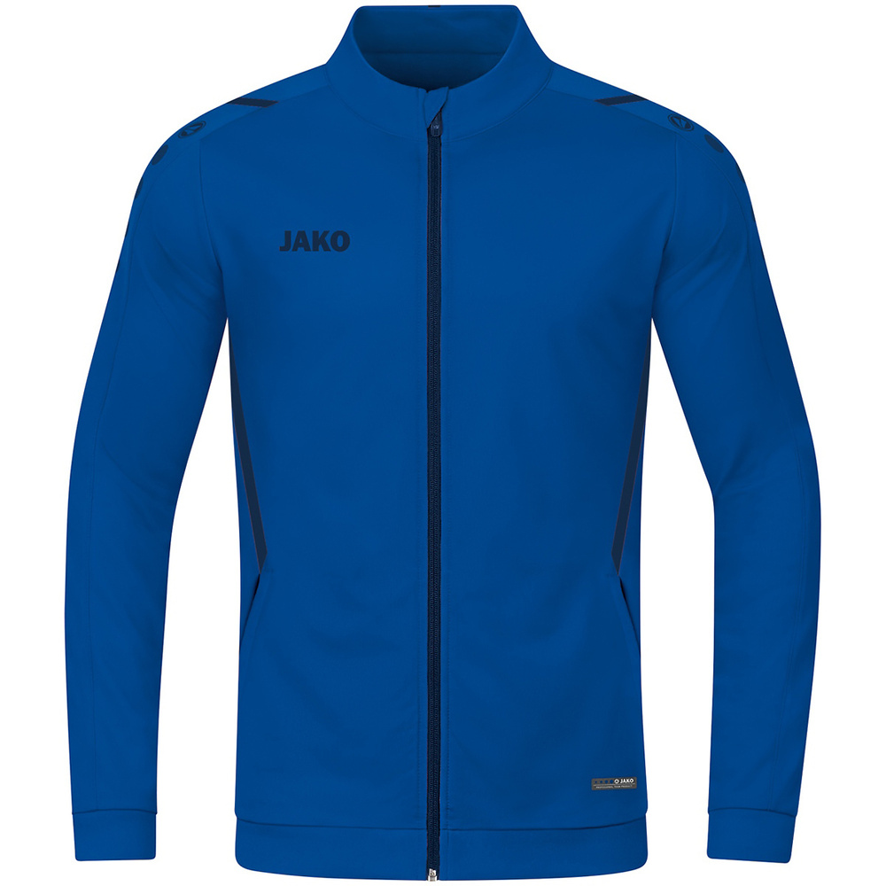 POLYESTER JACKET JAKO CHALLENGE, ROYAL-SEABLUE KIDS. 