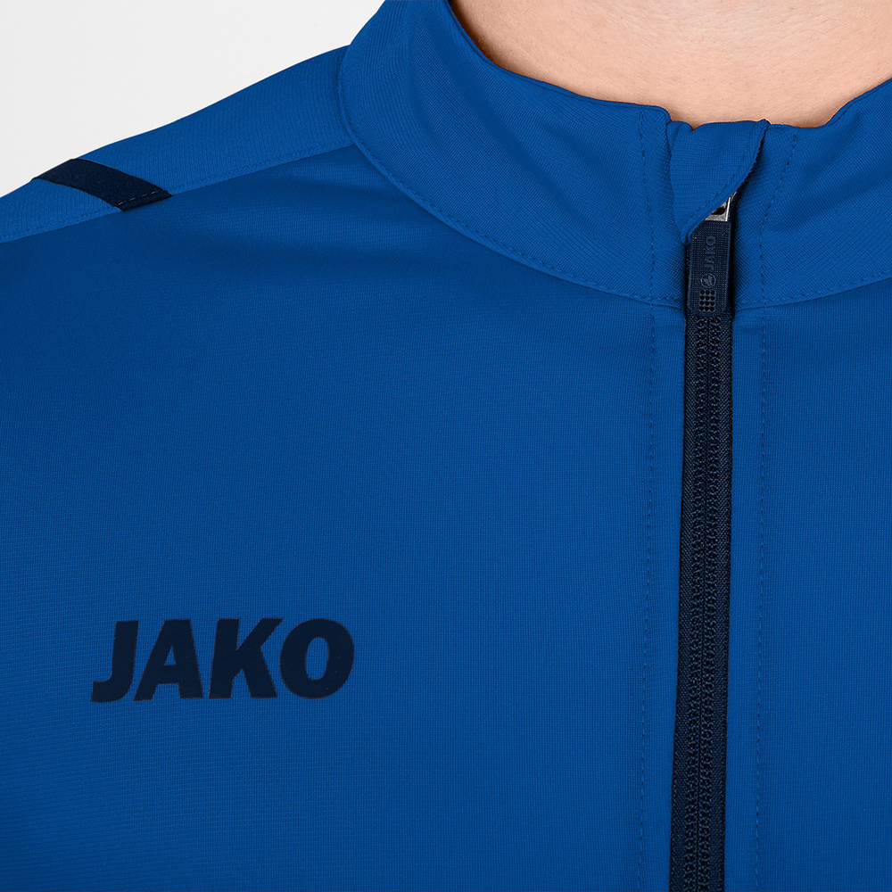 POLYESTER JACKET JAKO CHALLENGE, ROYAL-SEABLUE KIDS. 