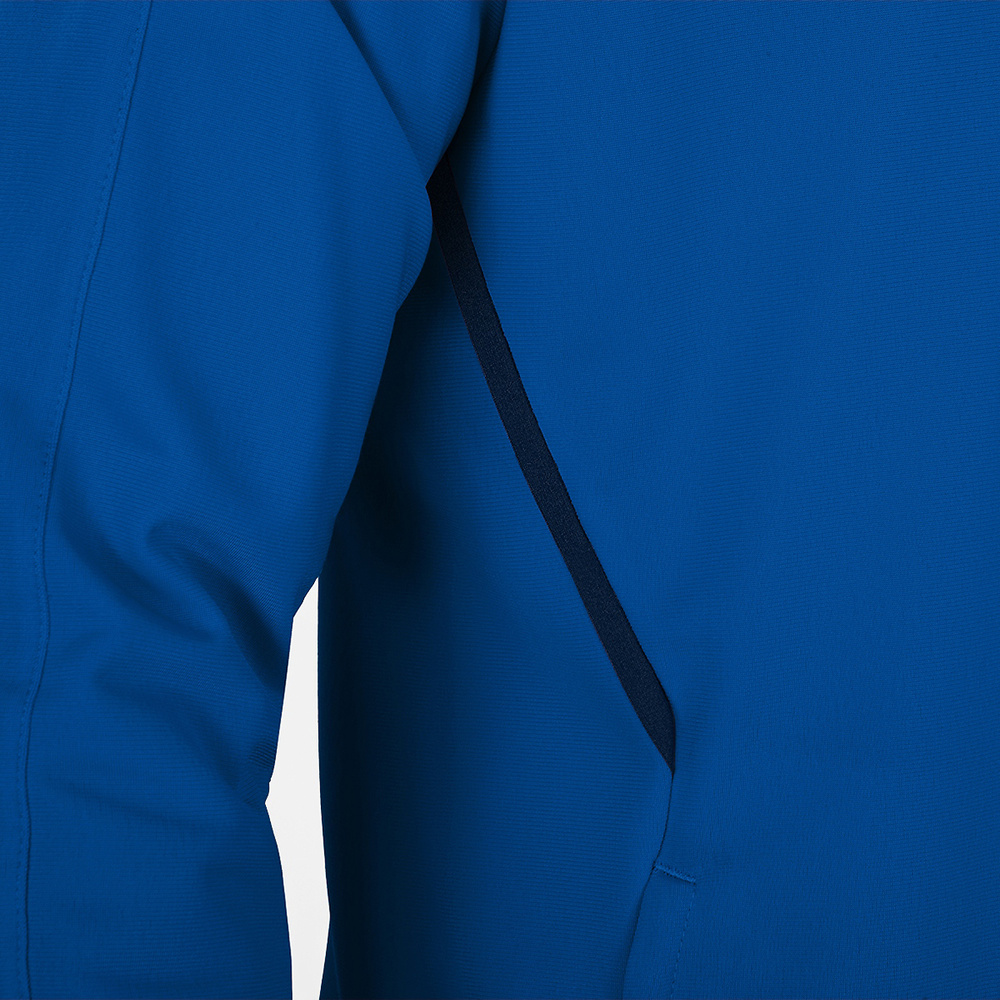 POLYESTER JACKET JAKO CHALLENGE, ROYAL-SEABLUE MEN. 