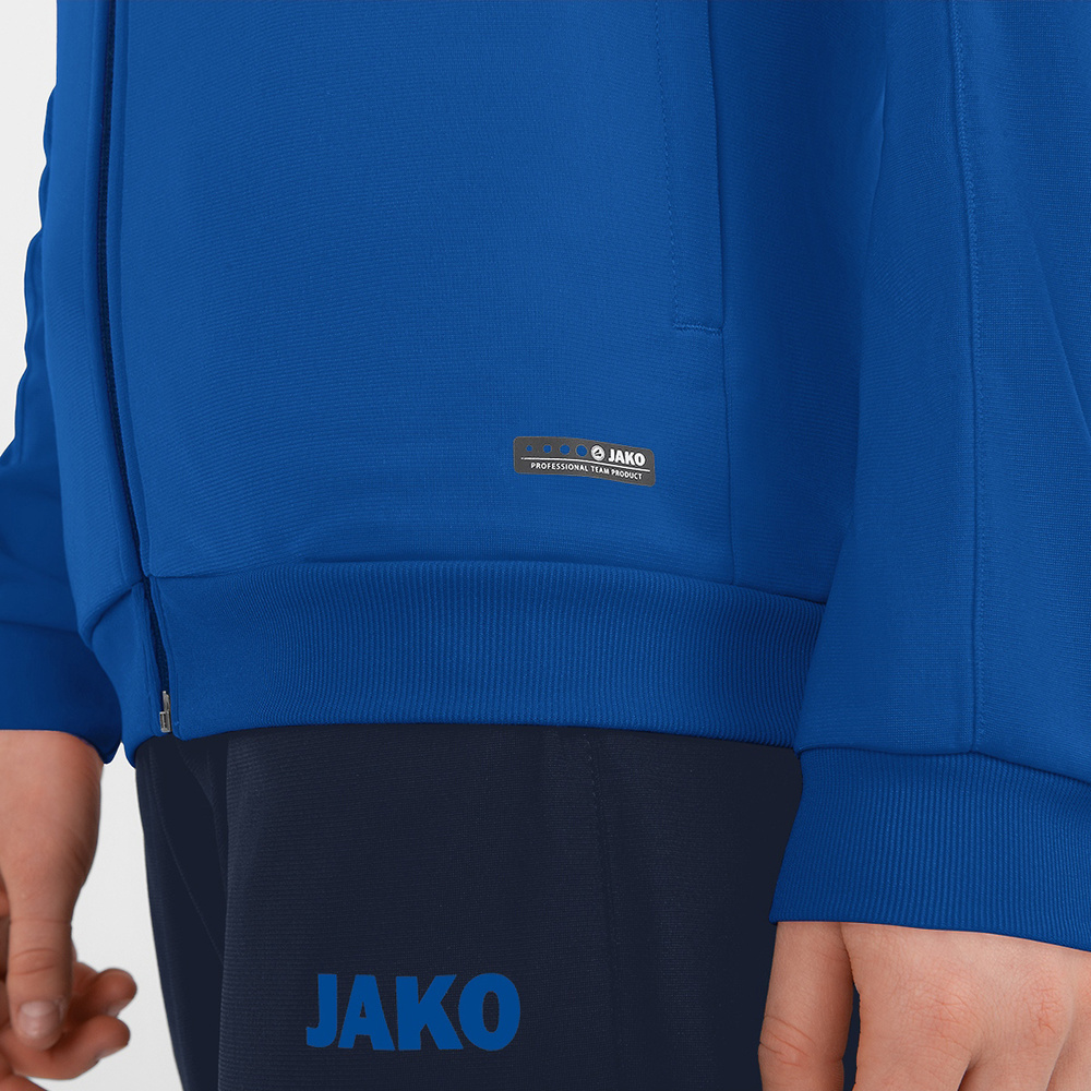 POLYESTER JACKET JAKO CHALLENGE, ROYAL-SEABLUE WOMEN. 