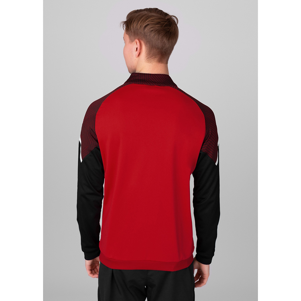 Buy PUMA Men's AC Milan Stadium Poly Jacket with Sponsor Logo, Black/Tango  red, L at