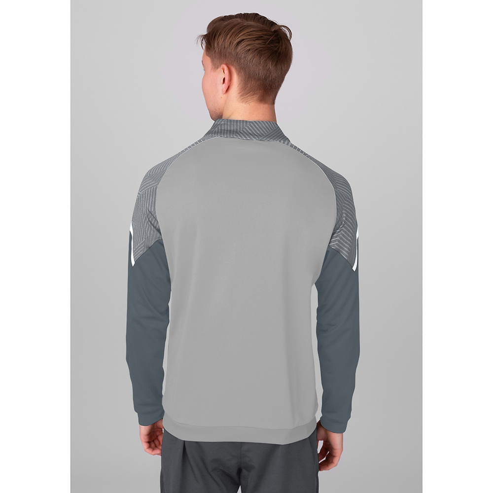 POLYESTER JACKET JAKO PERFORMANCE, SOFT GREY-STONE GREY KIDS. 