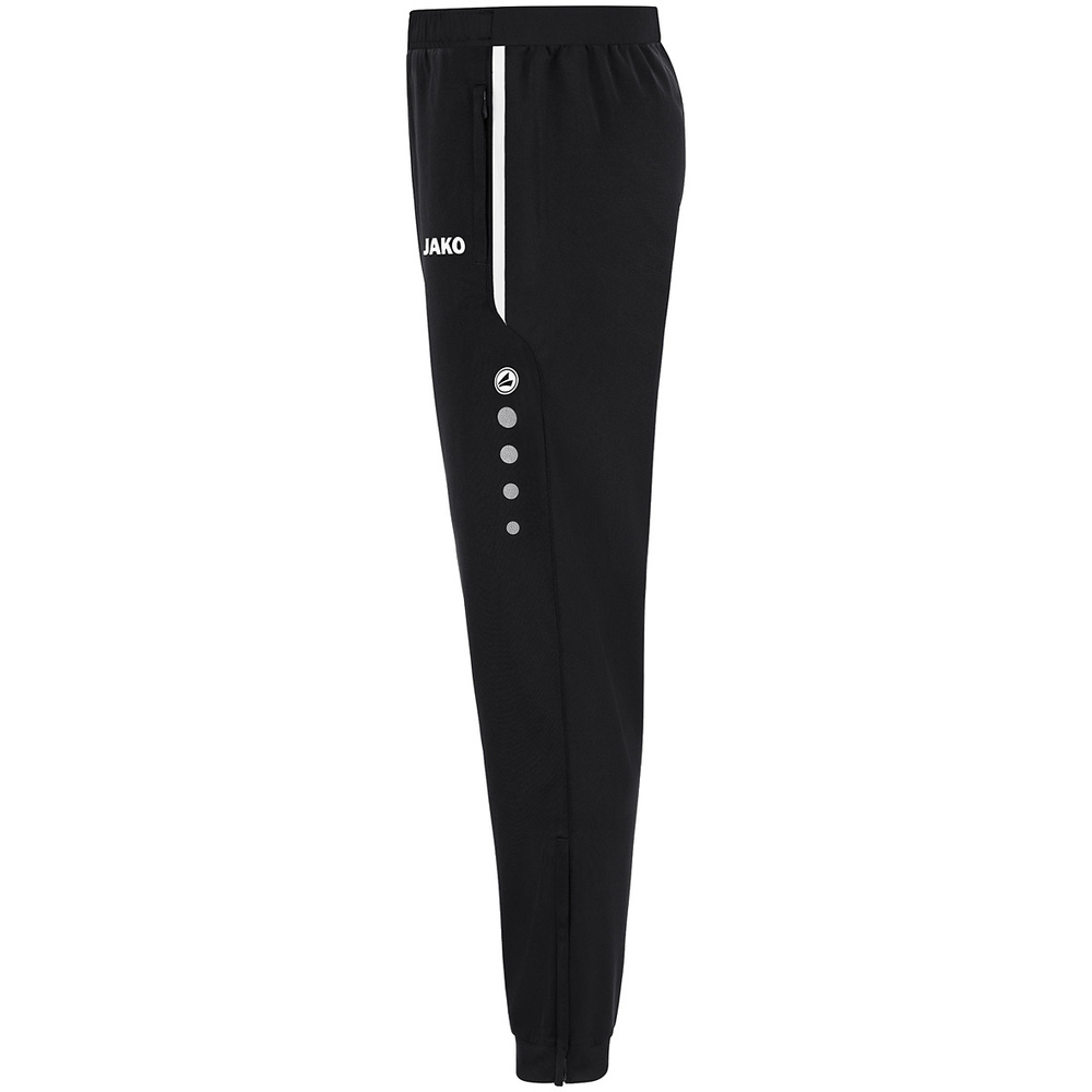 POLYESTER TROUSERS JAKO ALLROUND, BLACK MEN. 