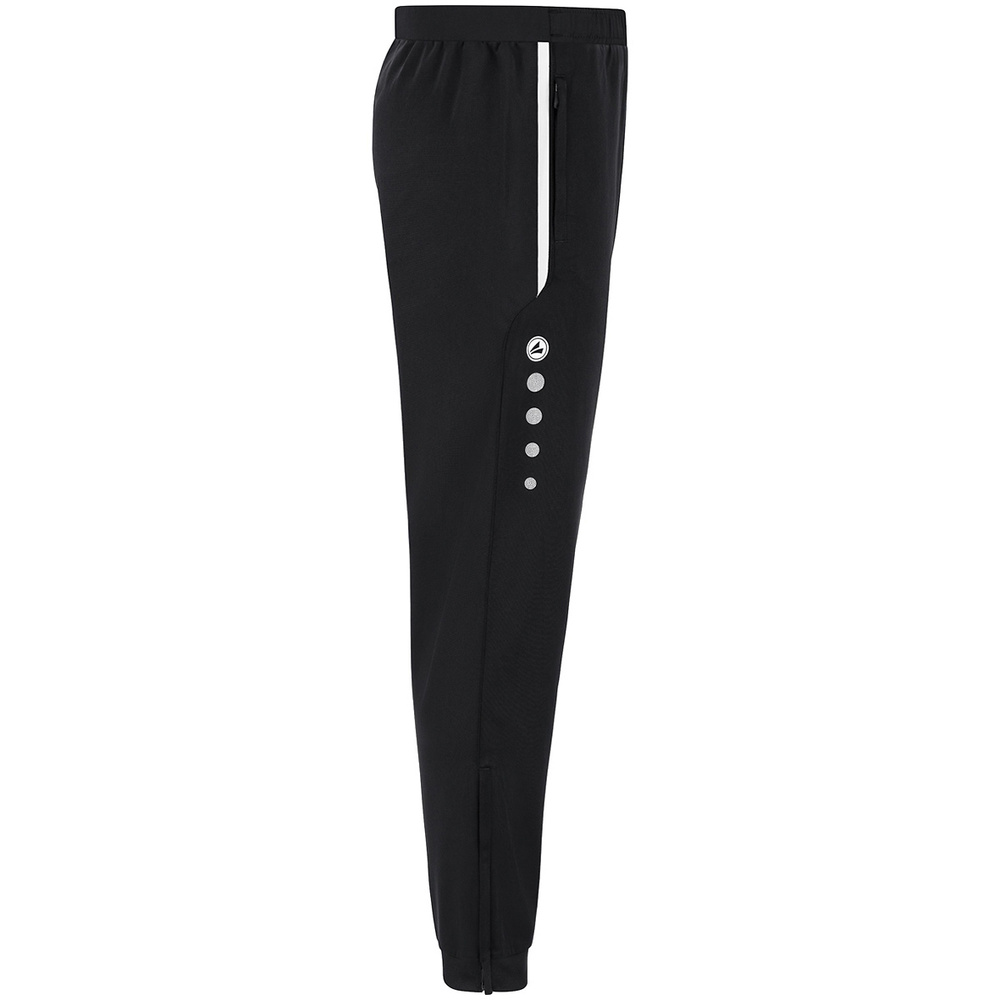 POLYESTER TROUSERS JAKO ALLROUND, BLACK MEN. 