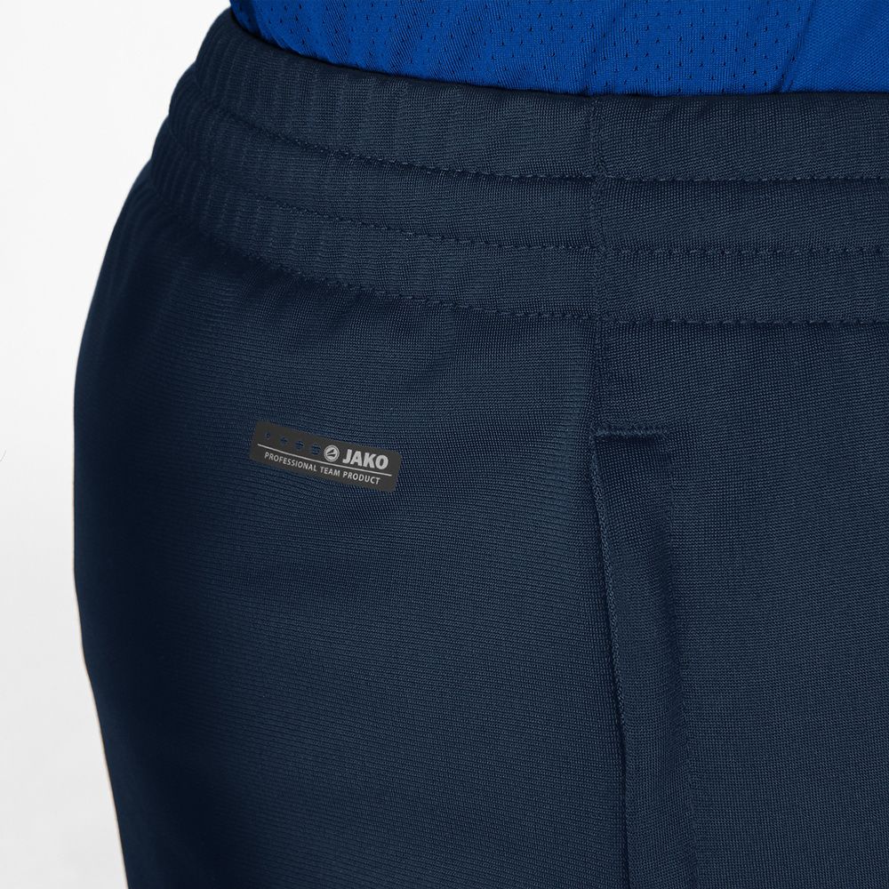 POLYESTER TROUSERS JAKO CHALLENGE, SEABLUE-ROYAL MEN. 