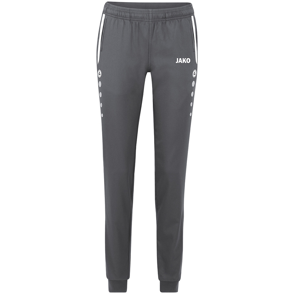 PRESENTATION TROUSERS JAKO ALLROUND, ANTHRACITE WOMEN. 