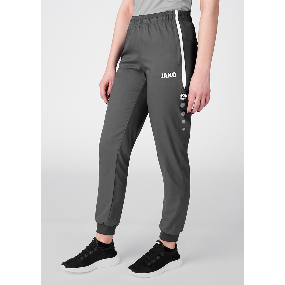 PRESENTATION TROUSERS JAKO ALLROUND, ANTHRACITE WOMEN. 