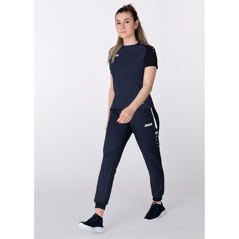 PRESENTATION TROUSERS JAKO ALLROUND, SEABLUE WOMEN. 