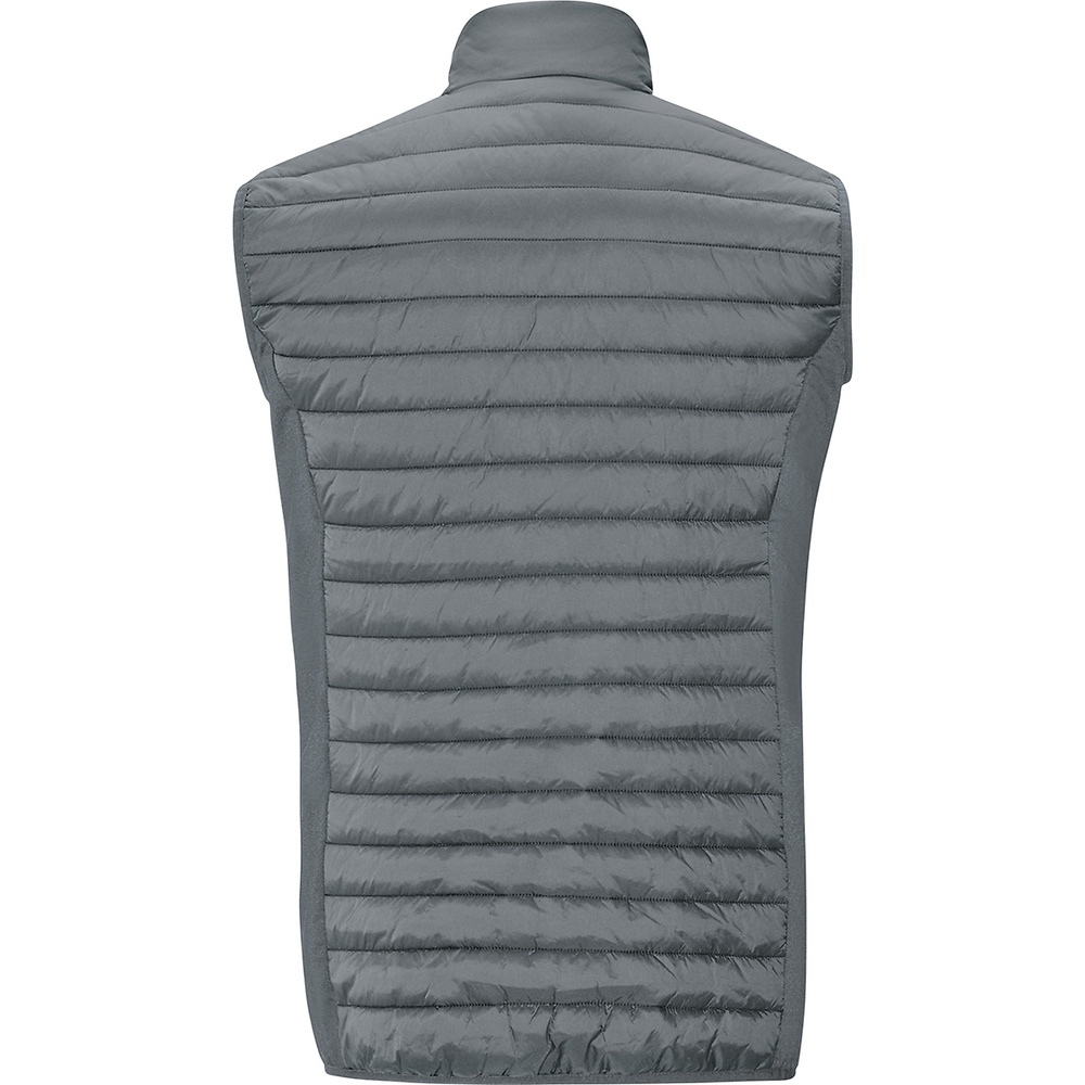 QUILTED VEST JAKO PREMIUM, STONE GREY MEN. 