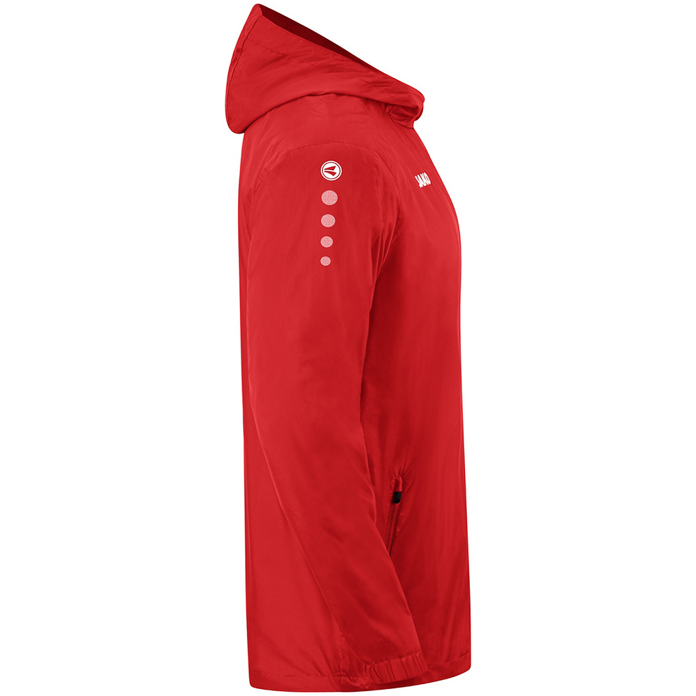 RAIN JACKET JAKO TEAM 2.0, RED KIDS. 