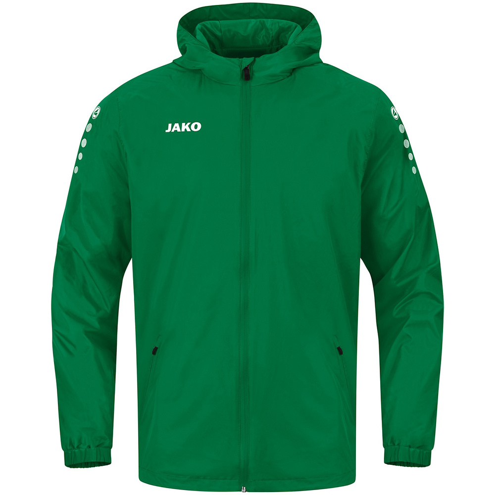 RAIN JACKET JAKO TEAM 2.0, SPORT GREEN KIDS. 