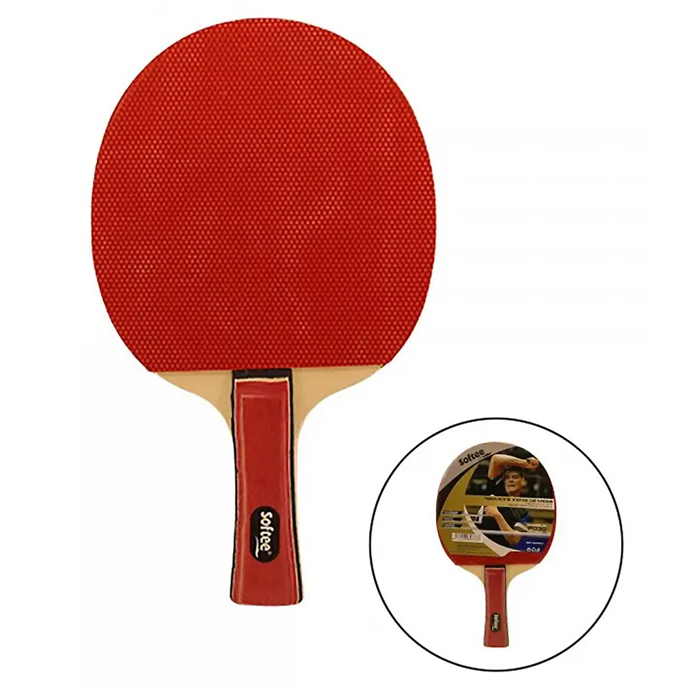 RAQUETA TENIS DE MESA SOFTEE P030. 