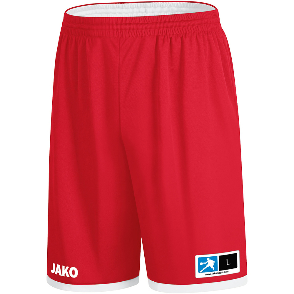 REVERSIBLE SHORTS JAKO CHANGE 2.0, BLACK-STONE GREY KIDS. 