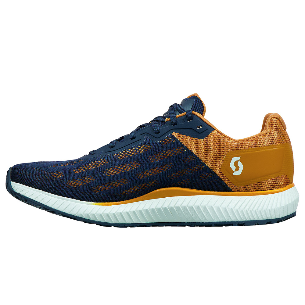 RUNNING SHOES SCOTT CRUISE, MIDNIGHT BLUE-COPPER ORANGE MAN. 