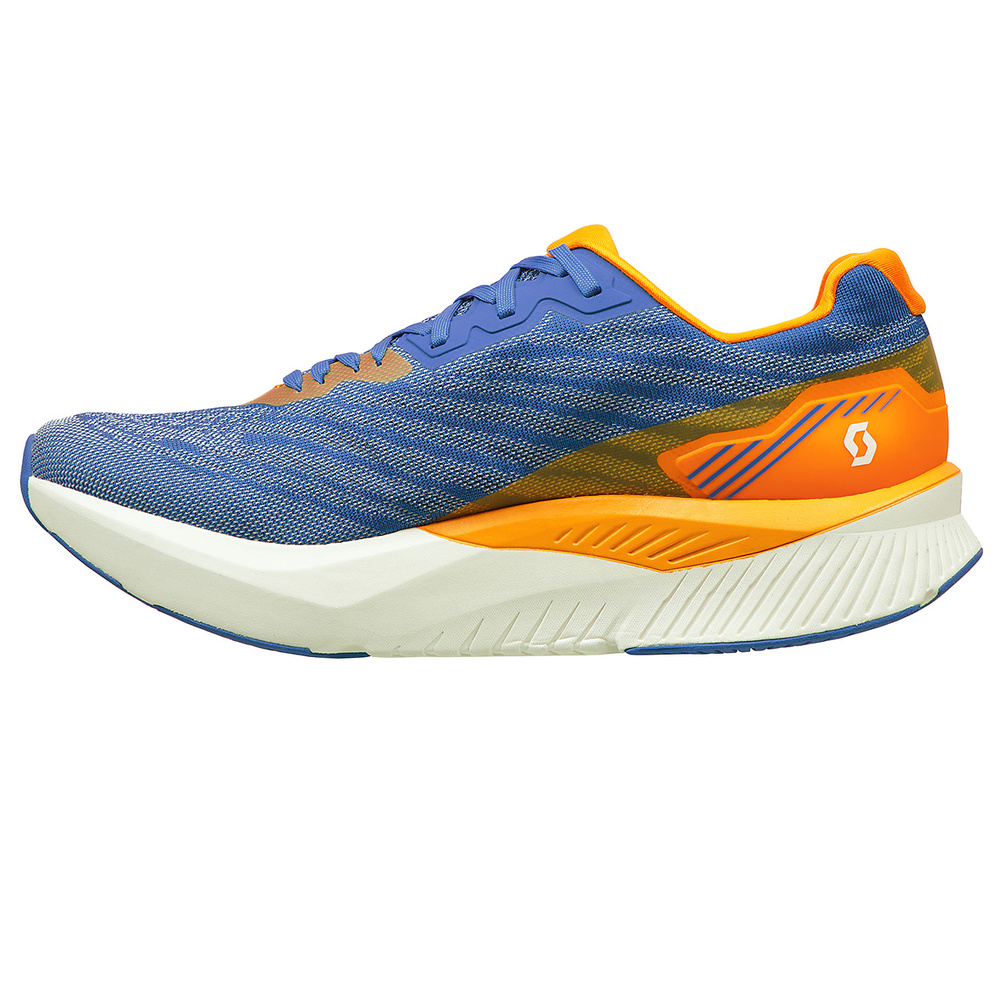 RUNNING SHOES SCOTT PURSUIT, STORM-BLUE-BRIGHT-ORANGE MAN. 