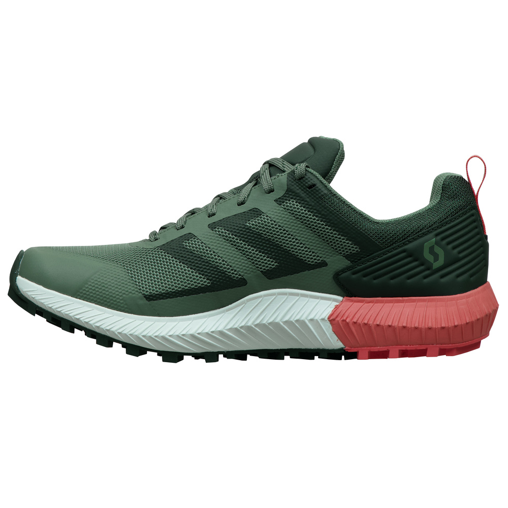 RUNNING SHOES SCOTT WS KINABALU 2 GTX, FROST GREEN-CORAL PINK WOMAN. 