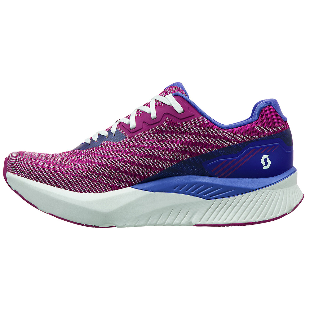 RUNNING SHOES SCOTT WS PURSUIT, CARMINE-PINK-AMPARO-BLUE WOMAN. 