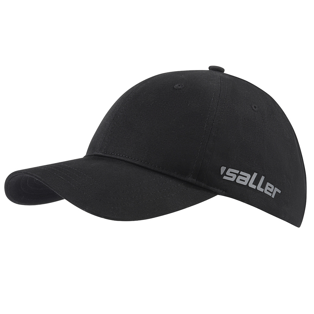 SALLER BASIC CAP, BLACK. 