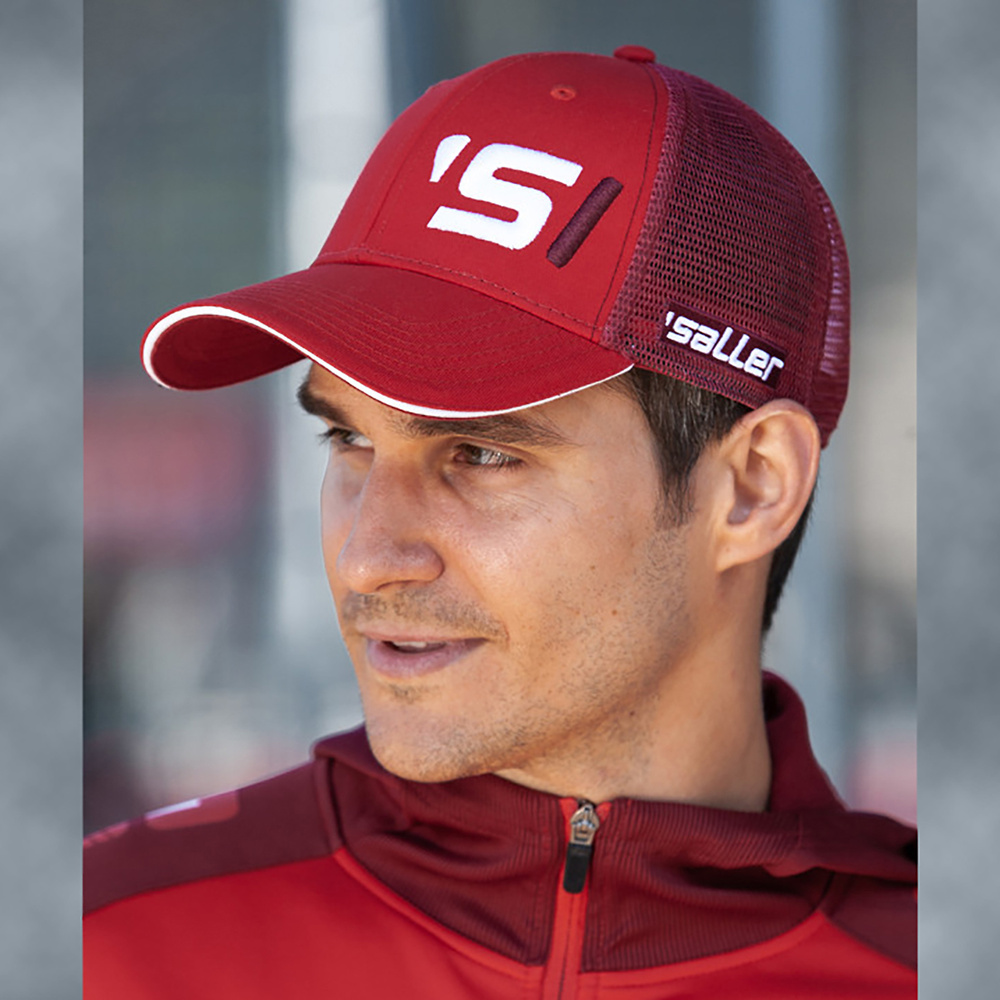 SALLER CAP S, RED. 