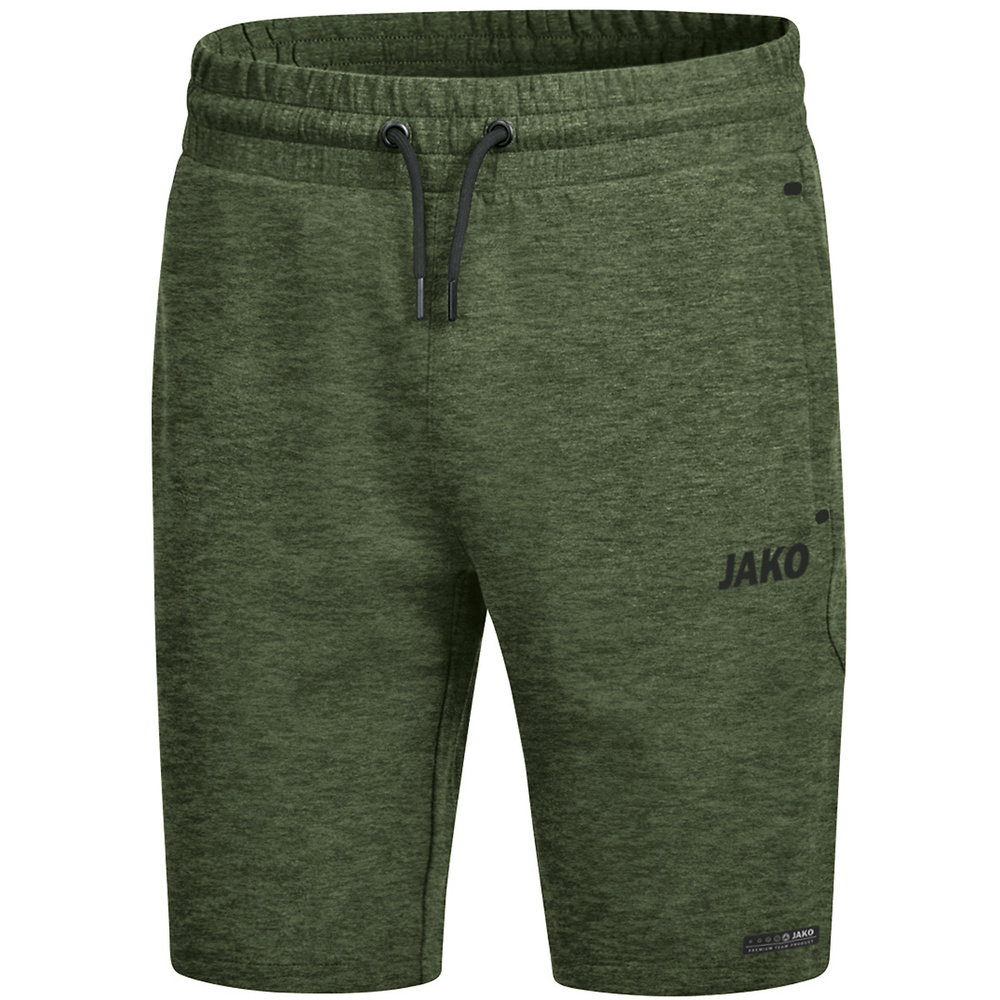 SHORT-BERMUDA JAKO PREMIUM BASICS, CAQUI MELANGE HOMBRE. 