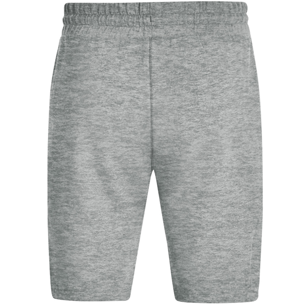 SHORT-BERMUDA JAKO PREMIUM BASICS, GRIS CLARO MELANGE HOMBRE. 