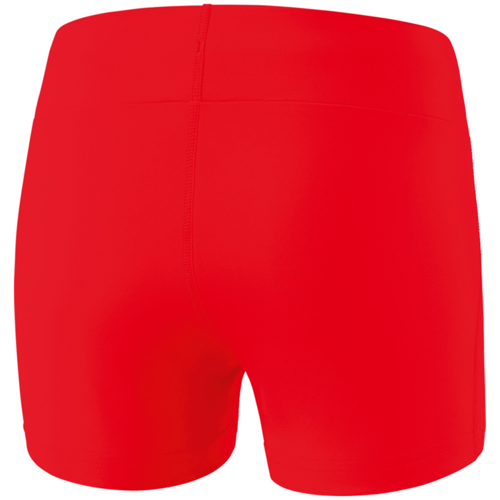 SHORT-CALENTADOR ERIMA RACING ATHLETICS, ROJO MUJER. 