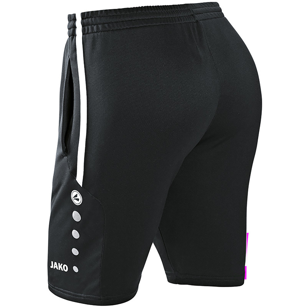 SHORT DE ENTRENAMIENTO JAKO ACTIVE, NEGRO-BLANCO HOMBRE. 